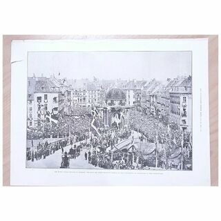 Three Full Pages of The Golden Wedding of The King & Queen of Denmark 1892