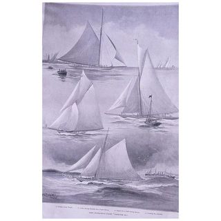 Lord Dunraven's Yacht 
