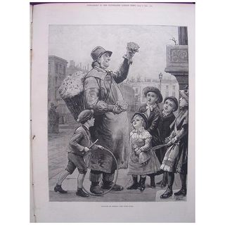 ' Heralds Of Spring' The Illustrated London News April 1881