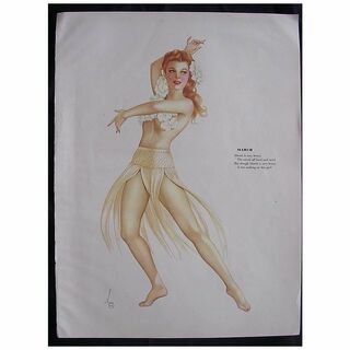 VARGA PIN-UP Girl - Esquire Magazine 1944