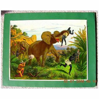 Stunning German Lithograph 