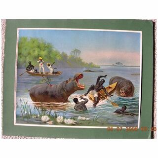 Stunning Vintage Lithograph 