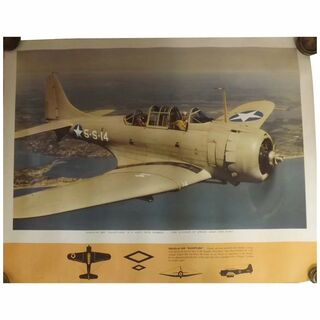 WW11 USA Original Propaganda Photographic Print - Douglas SBD Dauntless
