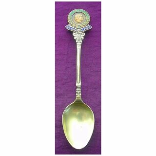 ROYAL NAVY 'H.M.S. Marshal Soult' Souvenir Teaspoon