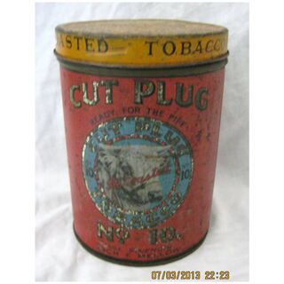 Large Tobacco Tin 
