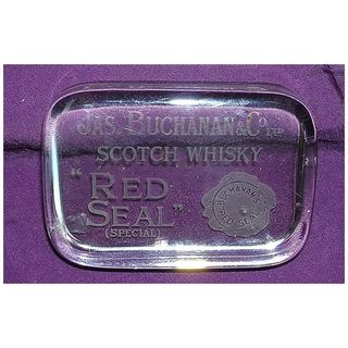 Vintage Glass Paper Weight 