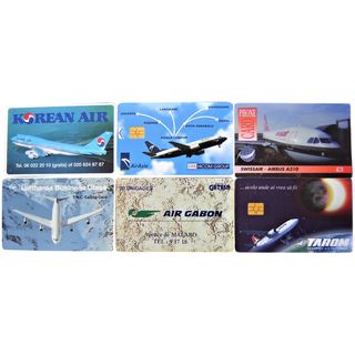Vintage Aviation Phone Cards Assorted