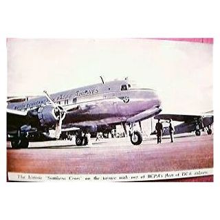 Vintage Airlines Postcard BCPA DC6 Circa 1949