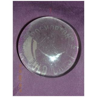 Vintage Throgmorton Whisky Advertising Paper Weight