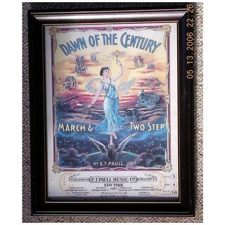 Vintage Sheet Music Cover 