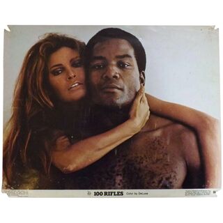 100 RIFLES - Lobby Card 1969